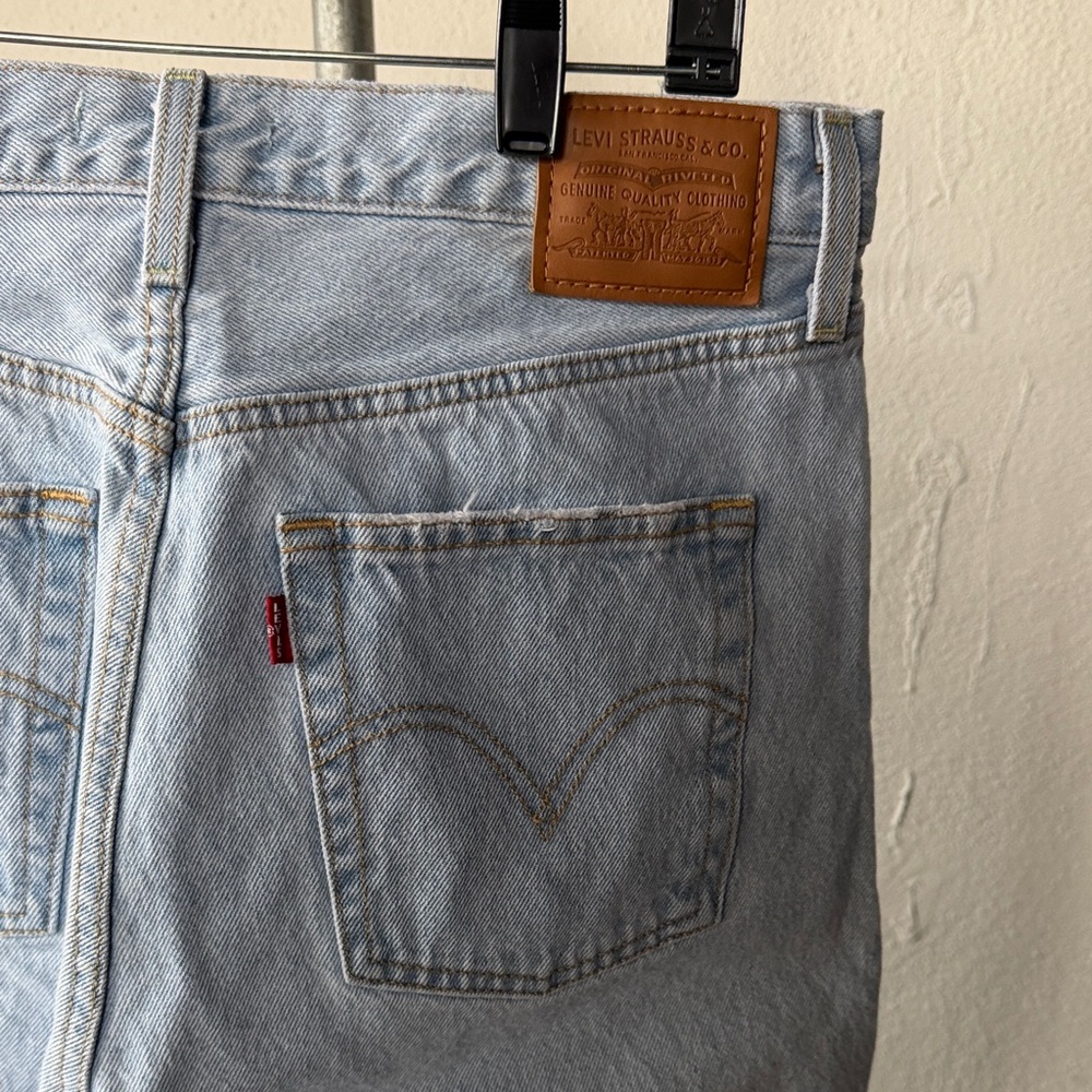 Levi's Light Blue Straight Leg Jeans